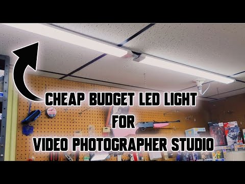 Cheap Budget LED Light For Video, Photographer And Studio