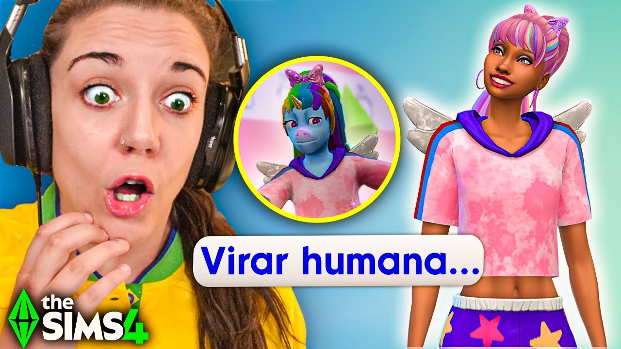 a boneca VIROU HUMANA!!! - The Sims 4 | Very Veggie #023