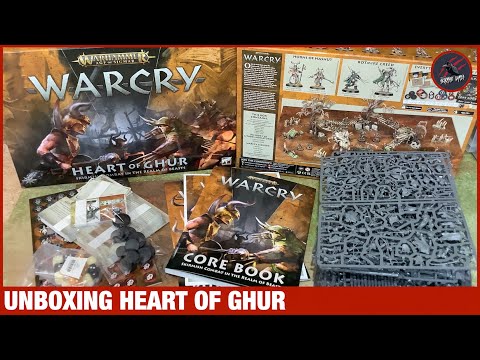 UNBOXING WARCRY HEART OF GHUR - What's In The Box? Review With All The Contents - Age Of Sigmar