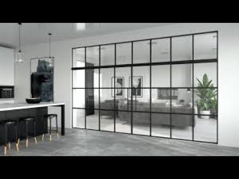 Transparent switchable glass, for office