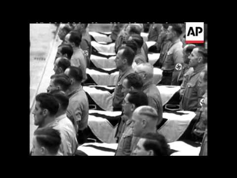 GERMANY - RE-ENACTMENT OF MUNICH PUTSCH - SOUND