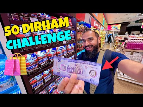 50 dirham challenge at Dubai airport 💰🛍️ Dubai se Karachi ka safar ✈️