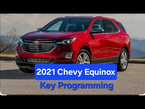 2021 Chevy Equinox New Car Key, Key Programming, Proximity Key Programming w/ Autel IM508