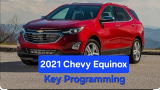 2021 Chevy Equinox New Car Key, Key Programming, Proximity Key Programming w/ Autel IM508