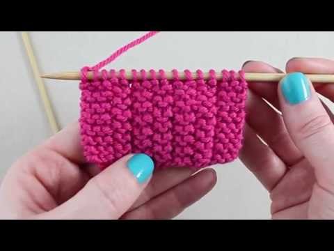 Simple Stylish Stricken - Tutorial: Muster Bibliothek 17: Breites Perlmuster