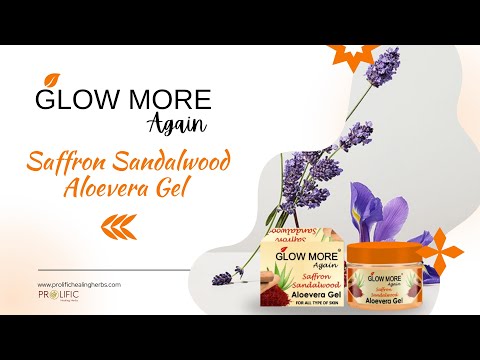 Saffron Sandalwood Aloe Vera Gel