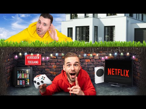 IK BOUW EEN GEHEIME KAMER ONDER ONS HUIS! *Rutger Zoekt Mij*
