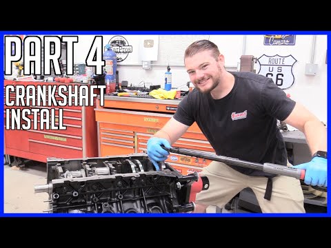 How to Build a Ford 5.4L 3V Engine - Part 4: Clean and Crankshaft Install