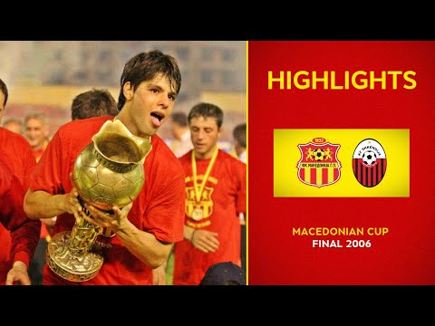 FK Makedonija GP 3:2 FK Shkendija - Cup Final 2006 - HIGHLIGHTS