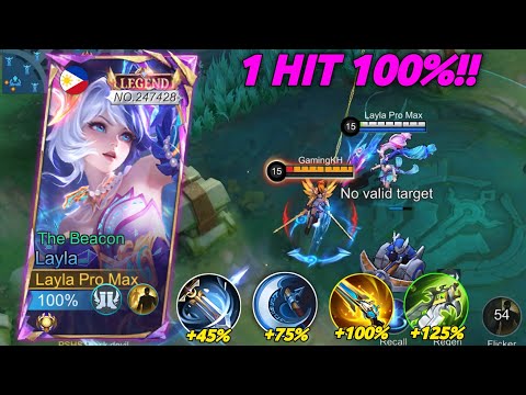 TOP GLOBAL LAYLA BEST BURST DAMAGE HACK BUILD 1 HIT 2026!! (💯 1 HIT) - BUILD TOP GLOBAL LAYLA 2026