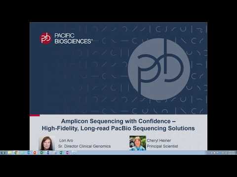Amplicon Sequencing with Confidence - High-fidelity, Long-read PacBio Sequencing Solutions
