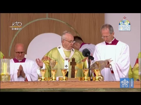 Messe de clôture de la Rencontre mondiale de familles à Dublin