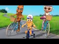 Tung Tung Tung Sahur Rides A Bike For The First Time ‍ ️ Funny Brainrot Animation