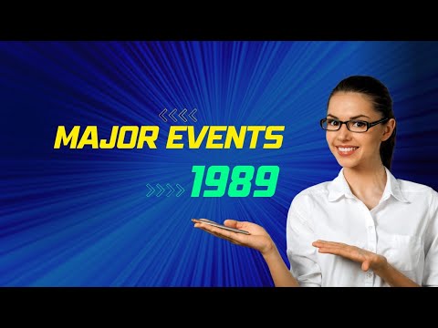Major events of 1989 | #history #world