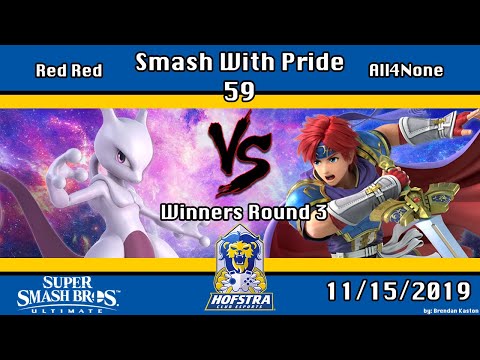 Smash with Pride 59: RedRed (Mewtwo) vs CK | All4None (Roy)