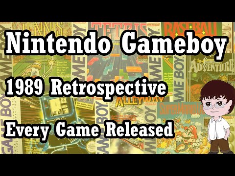 Nintendo Gameboy - 1989 Retrospective - All games released