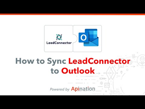 How to Sync Outlook Contacts to LeadConnector - Add Leads Right From Your Outlook Inbox