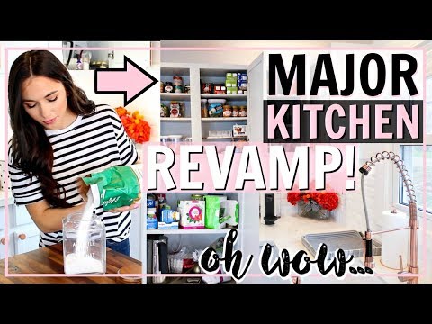 KITCHEN ORGANIZATION! DECLUTTER AND DEEP CLEAN WITH ME! ULTIMATE MOTIVATION | Alexandra Beuter Video