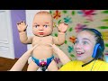 ЗАВЕЛА РЕБЕНКА в жёлтом Mother Life Simulator Game