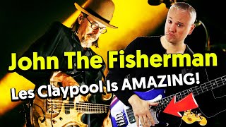John The Fisherman (Primus) -  Les Claypool&#39;s MOST PAINFUL Bass Riff (Bass Tab &amp; Tutorial)