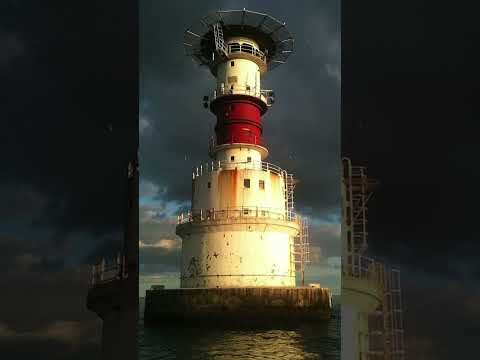 Dubin Lighthouses Poolbeg, Dunlaoghaire east, Kish Bank, Dunlaoghaire West, Howth and the Baily