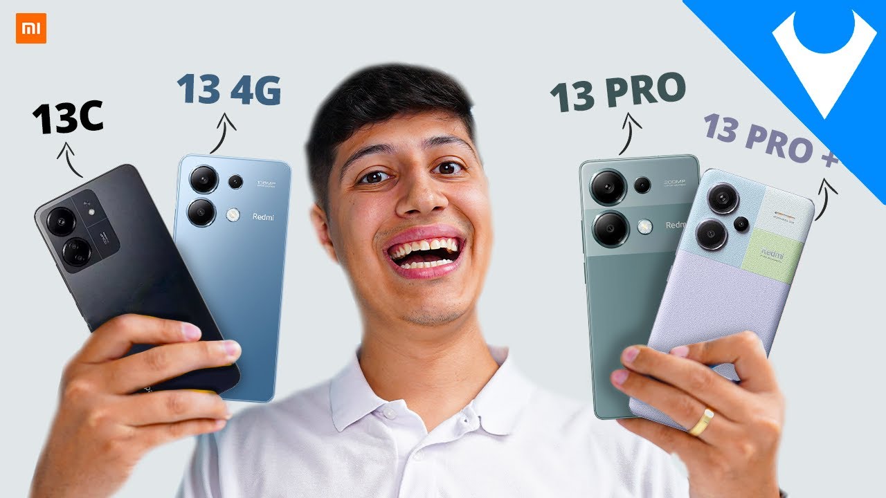TODOS Xiaomi Redmi NOTE 13! Qual a melhor OPÇÃO para COMPRAR HOJE?