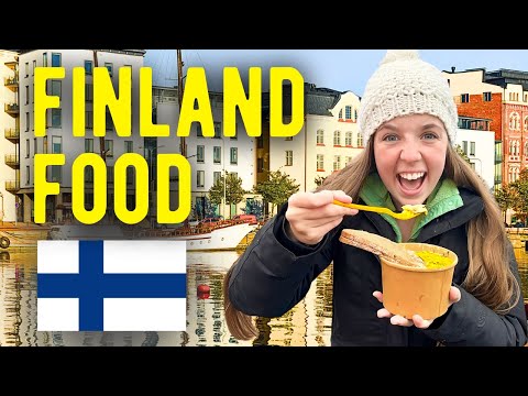 FINLAND FOOD TOUR in HELSINKI (6 foods you have to try) 🇫🇮