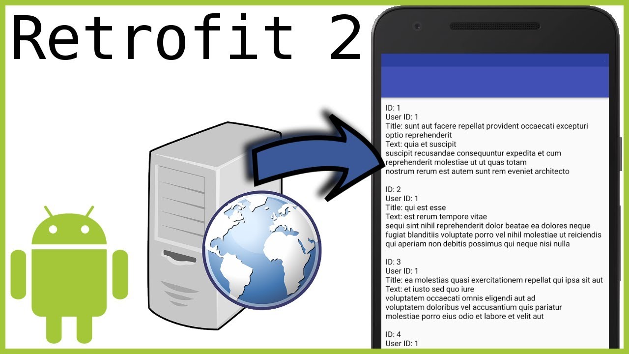 Retrofit Tutorial Part 1 - SIMPLE GET REQUEST - Android Studio Tutorial