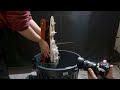 Model Titanic Stern Sinks Scene Like The James Cameron S Movie Filmed Miniature Behind The Scenes