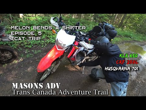 TCAT Trip Episode 5 Granite lake towards Cloyne | Masons ADV | KLR