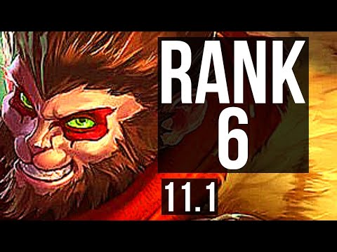 WUKONG vs CAMILLE (TOP) (DEFEAT) | Rank 1 Wukong, Rank 6, 1.5M mastery | NA Grandmaster | v11.1
