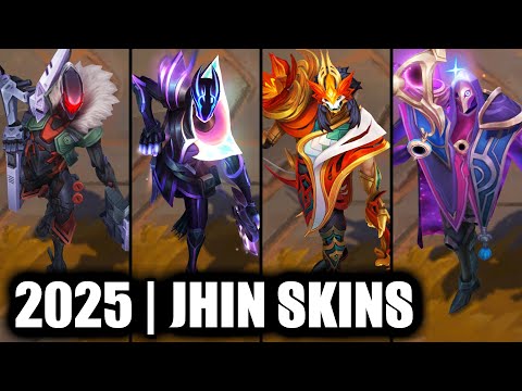 ALL JHIN SKINS SPOTLIGHT 2025 | League of Legends