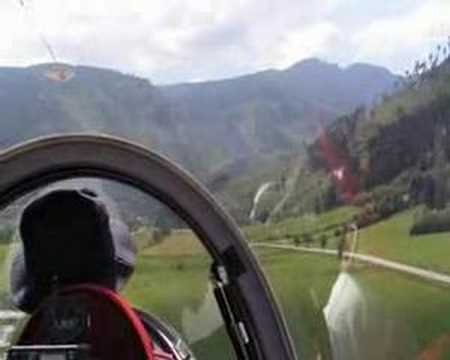 Außenlandung mit einem G103 (Outlanding with a G103)