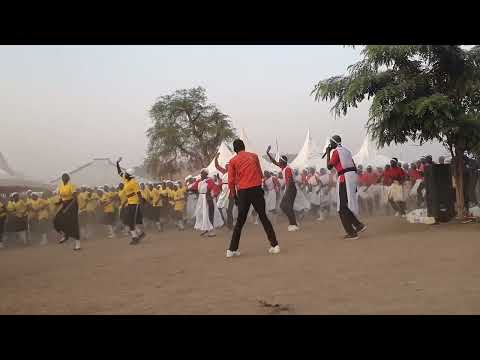 Youth mama dancing during their thanks giving in Nyumazi ( Uganda )