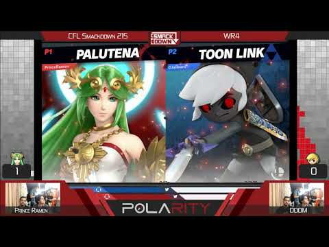 CFL Smackdown 215 Ultimate - Prince Ramen (Palutena) vs DOOM (Peach, Toon Link) - Winners Round 4