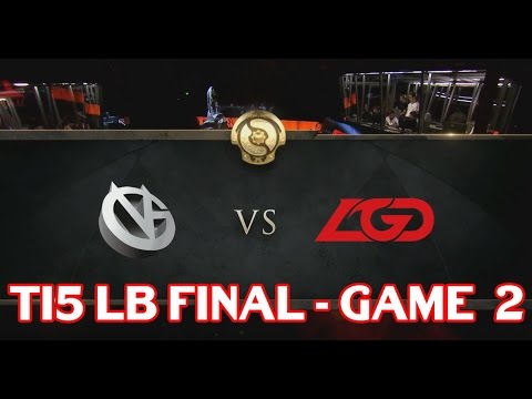 [DOTA2] TI5 LB Final - VG vs LGD - Game 2  - The International 2015