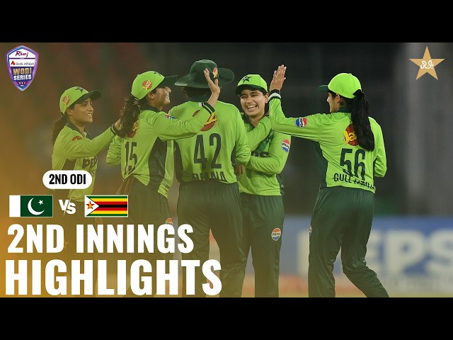 2nd Innings Highlights | Pakistan Women vs Zimbabwe Women | Match 02 | ODI Series 2026 | M9H1K