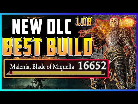 Elden Ring: BEST DLC BUILD NEW 1.08!!!