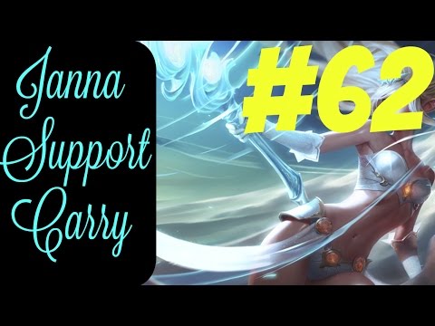 How to Carry as Janna #62 -- Only Support to Diamond Series -- League of Legends