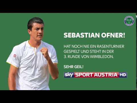 Sebastian Ofner #SehrGeil I 3. Runde in Wimbledon
