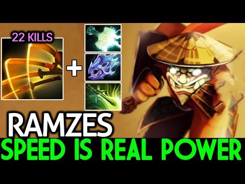 Ramzes [Juggernaut] Speed is Real Power Crazy Omnislash Damage 7.21 Dota 2