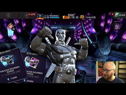 Platpool Crystal Opening - Incursions Bundles | Marvel Contest of Champions
