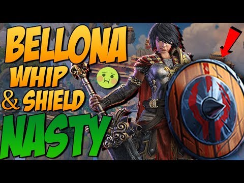 BERSERKER'S SHIELD + BELLONA'S WHIP IS NASTY!! - GrandMasters Ranked Duel - SMITE