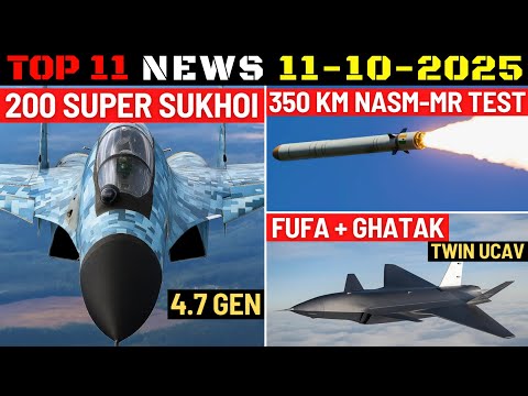 Indian Defence Updates : 4.7 Gen Super Sukhoi,FUFA + Ghatak UCAV,NASM-MR Test,1000 Km Shakti Drone