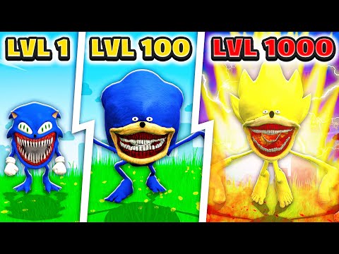 Level 1 Shin Sonic vs Level 1000 Shin Sonic