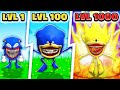 Level 1 Shin Sonic Vs Level 1000 Shin Sonic