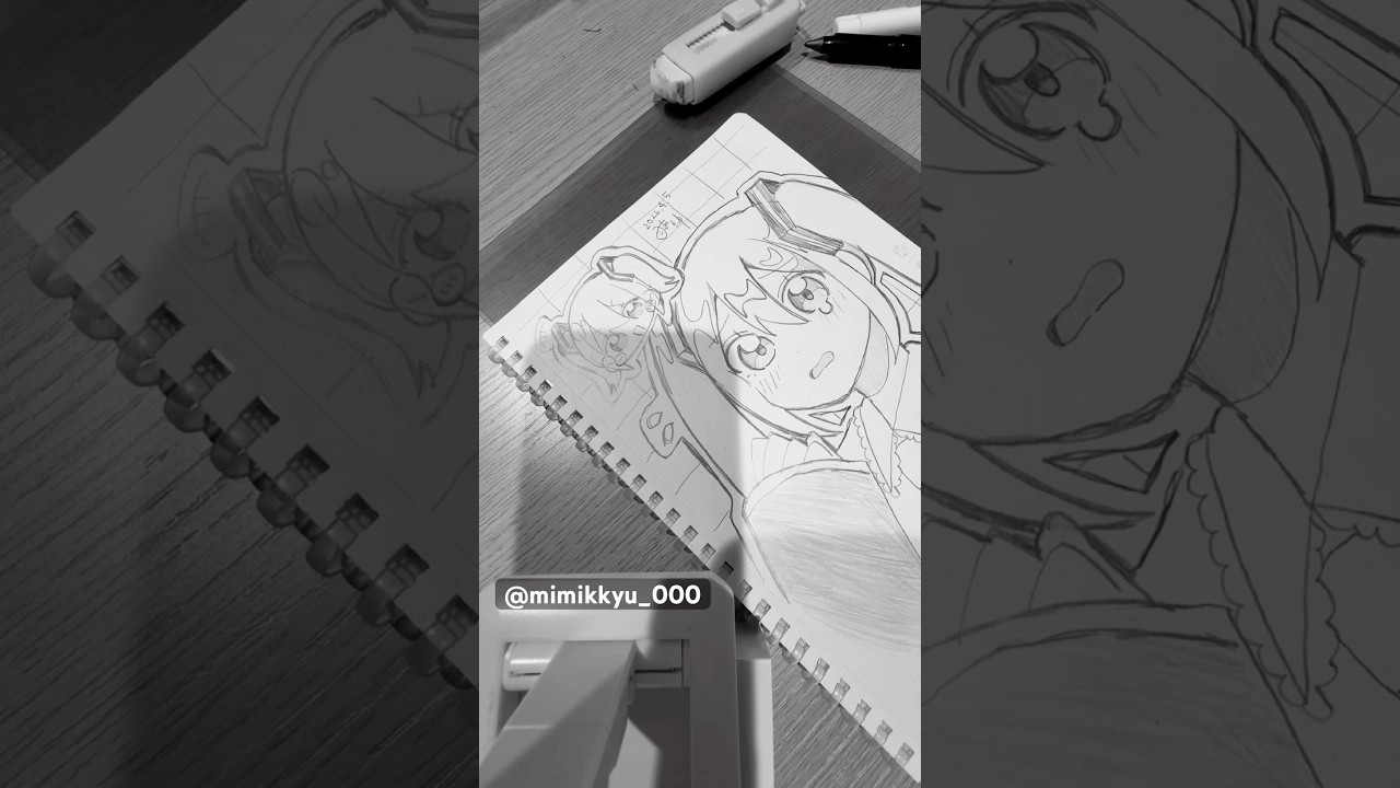 忙しすぎて全然絵が描けないからとりあえず20分で描いてみる