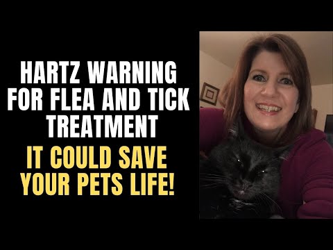 Hartz Warning for Flea & Tick Treatment ☠️