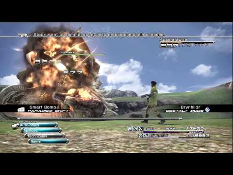 Final Fantasy 13::Easiest Strategy to Beat an Adamantoise HD (No Death) (Sazh)