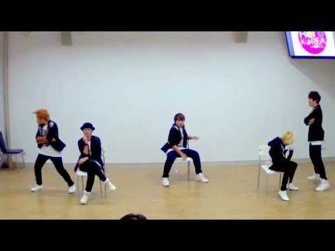 130922 ShadowZ cover SHINee - Love like Oxygen @Hello! Korea by MBK & iTeen (Audition)
